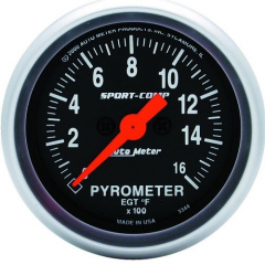 Sport-Comp II Transmission Temperature Gauge | Auto Meter 3658