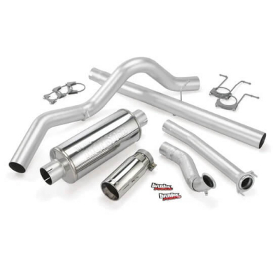 7.3 OBS Powerstroke 4 Inch Monster Exhaust System | Banks 46298