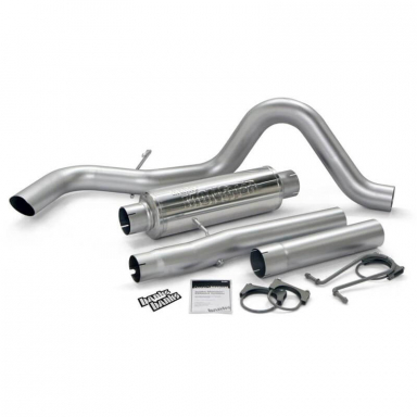 6.0 Powerstroke 4 Inch Cat-Back Exhaust | Banks 48791