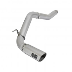 5.0 Cummins Large Bore HD 5 Inch Filter-Back Exhaust | AFE 49-46112
