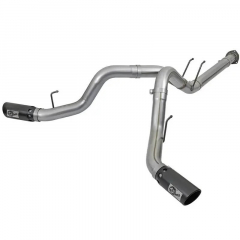 6.7 Powerstroke Atlas 4 Inch Dual Filter-Back Exhaust | AFE 49-03092-P