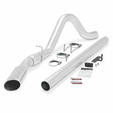 6.4 Powerstroke Single Monster Exhaust System | Banks 49781