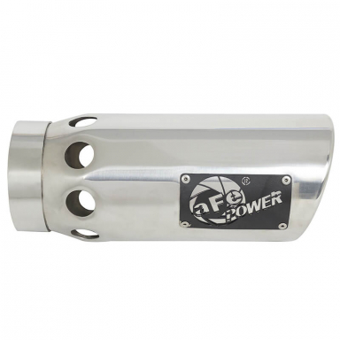 4 Inch Polished Intercooled Exhaust Tip | AFE 49T40501-P121