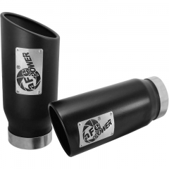 4 Inch Mach Force-XP Black Exhaust Tip | AFE 49T40506-B12