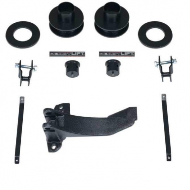 6.4 Powerstroke 2.5 Inch Leveling Kit With Track Bar Bracket Readylift 66-2516