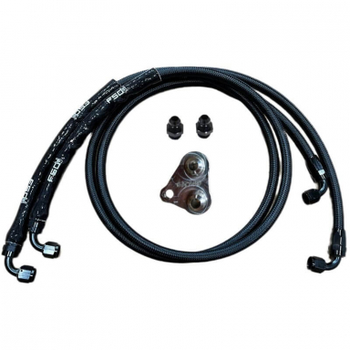 6.7 Powerstroke Full Send FSD-1719PS-FTLK Braided Transmission Line Kit
