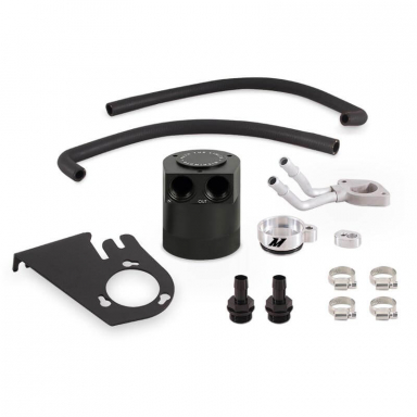 6.7 Powerstroke Baffled Oil Catch Can Mishimoto MMBCC-F2D-11BE