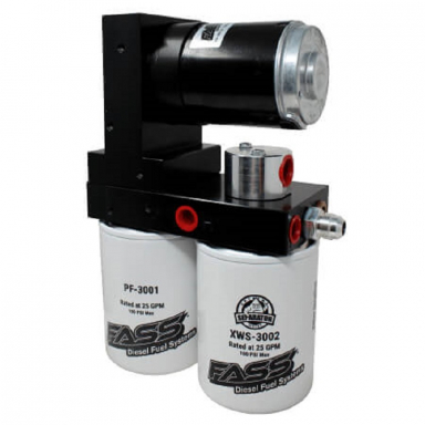 Diesel Fuel System 220GPH (70-75 PSI), 500-900hp,Titanium Signature Series FASS TSC15250F220G