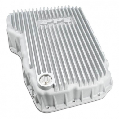 6.7 Cummins Heavy-Duty Cast Aluminum Flat Bottom 68RFE Transmission Pan PPE 228052100