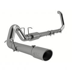 7.3 Powerstroke Exhaust 4 Inch 304 SS TB with Muffler/Tip MBRP S6200304