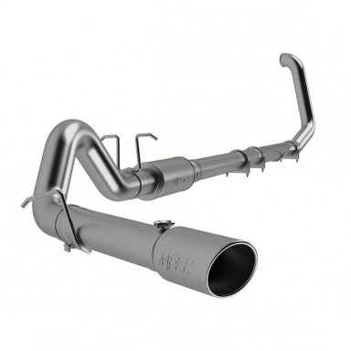 7.3 Powerstroke Exhaust 4 Inch 304 SS TB with Muffler/Tip MBRP S6200304