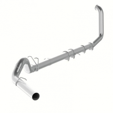 7.3 Powerstroke Exhaust 5 Inch Aluminized TB No Muffler MBRP S62220PLM