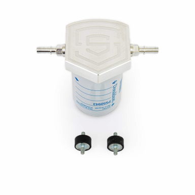 S&S Gen 2.1 (MY2011+) 6.7L Powerstroke CP4 Bypass Kit Billet Filter Head Upgrade with Filter