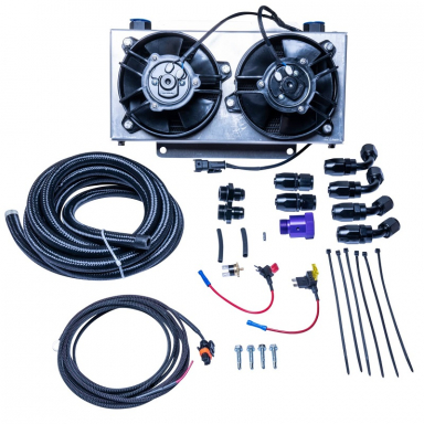 ATS 19-Row Auxillary Transmission Cooler Kit W/ Dual Fans 3109032000