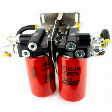 7.3 Powerstroke High Volume Dual Bosch Fuel System (5/8 Pickup) Driven Diesel DD-OBS-HVFDK-2P-58-V2