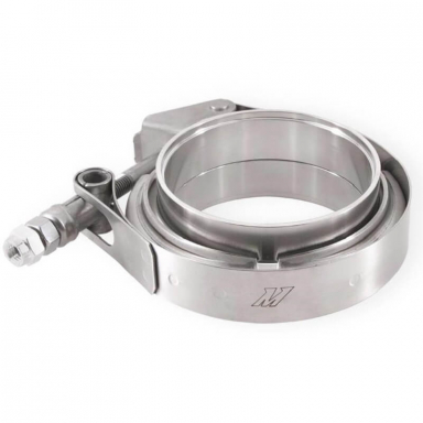 Mishimoto MMCLAMP-VS-35 Stainless 3.5" V-Band Clamp With Flange