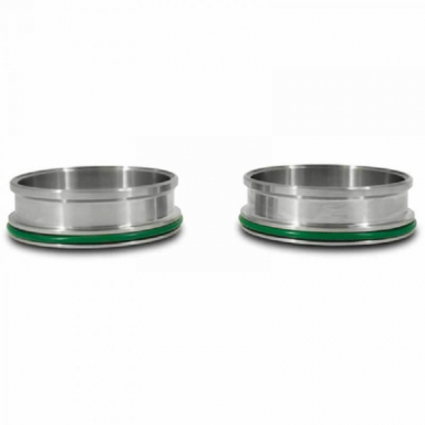 Vibrant 12558 4" HD Stainless Steel Weld Fitting